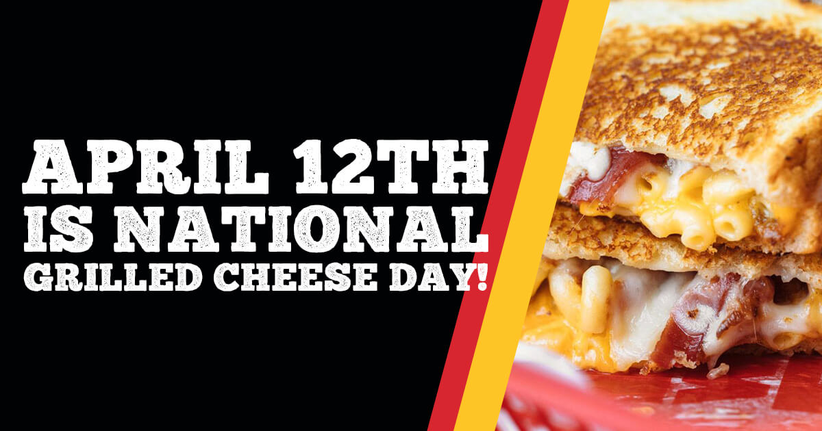 National Grilled Cheese Month Tom & Chee